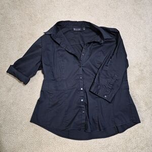 New York & Company Button-Up Blouse